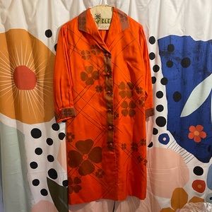 Vintage Bernardo 60s style Shirt dress